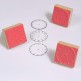 Analog Wooden Clock Stamps - Set of 3 Analog Wooden Clock Stamps - Set of 3