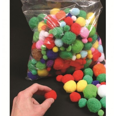  Pom Pom Coloured Pack