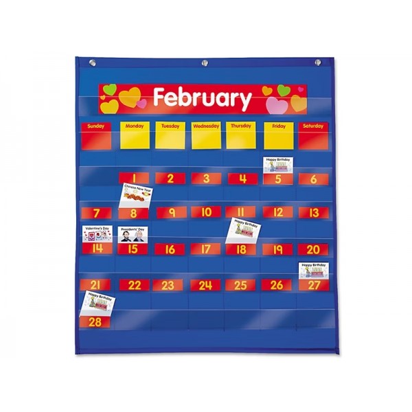 Classroom Calendar Pocket Chart Classroom Calendar Pocket Chart