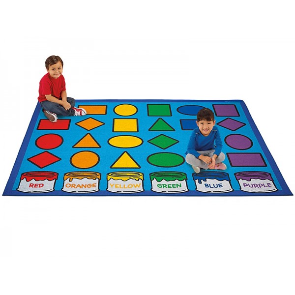 Learning Shapes & Colors Activity Carpets Learning Shapes & Colors Activity Carpets