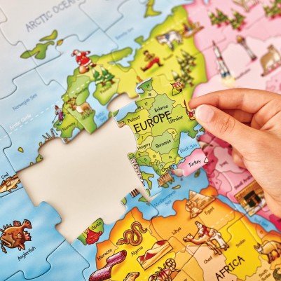 World Map Jigsaw Puzzle