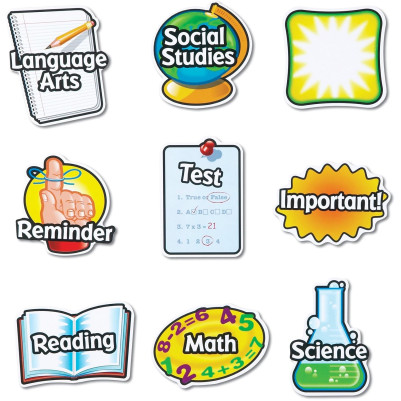 Learning Resources Magnetic Subject Labels 