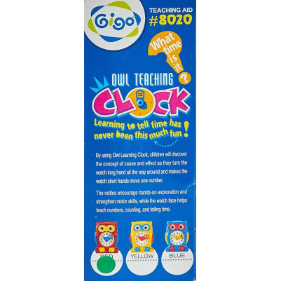 Gigo - Aid Owl Teaching Clock