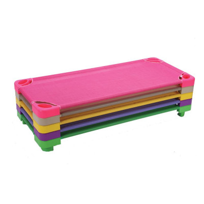 Coloured Stackable Cots - Per Piece