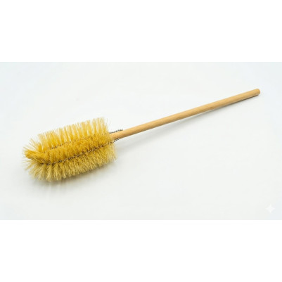 Heavy-Duty Natural Bristle Beaker Cleaning Brush