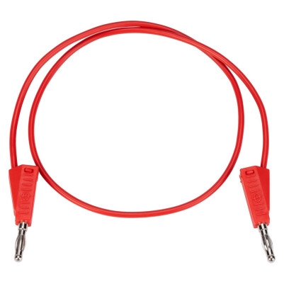 Stackable Banana Plug Lead 4MM Red 25cm
