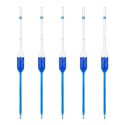 Volumetric Bulb Pipette 25mL 1-Mark Class B Pack of 5