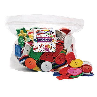 Colorations® Really Big, Bright Buttons - 1 lb.