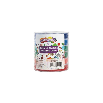 Colored Beading Stretchy  Cord - 55 meters