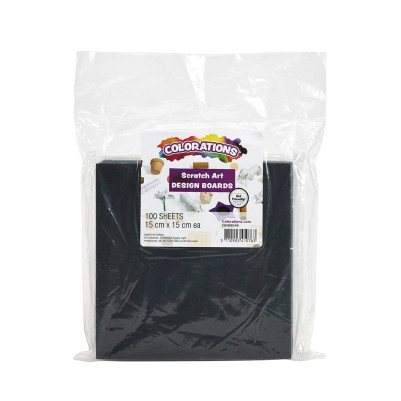 Colorations® Scratch Art Boards -100 boards
