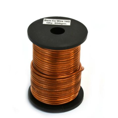 Copper Wire Reel SWG 20 (19 AWG) – 0.022″ (0.91MM) DIA.