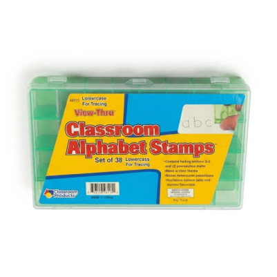 Classroom Alphabet Big Stamps Lowercase Set of 38