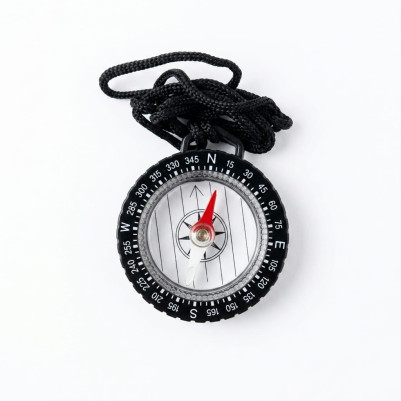 Liquid Filled Clear Back Compass 48mm