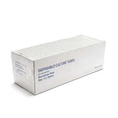 Disposable Glass Culture Tubes 13x100mm Pack of 250