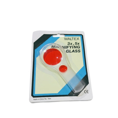 Dual-Lens Magnifying Glass (3x, 5x)