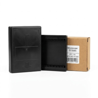 Microscope Slide Storage Box 25 Capacity
