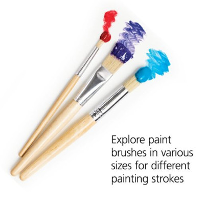 Colorations® Best Value Easel Paint Brush Assortment - Set of 24