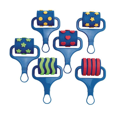 FUNROLL Good Times Painting Rollers (Pack of 6) 