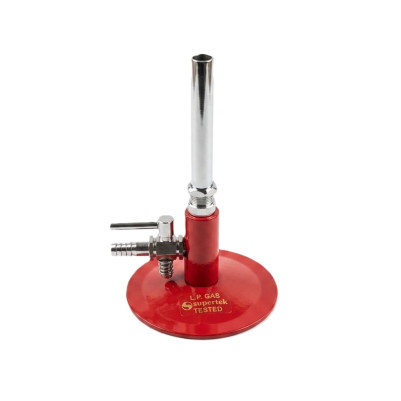 Supertek LP Gas Bunsen Burner with Stopcook