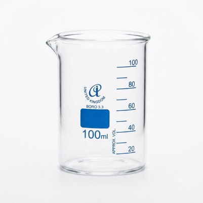 Glass Beaker Low Form Borosilicate 3.3 100mL