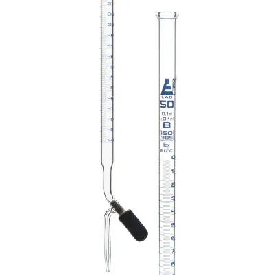Glass Burette 50ml Class B with Rotaflo PTFE Stopcock