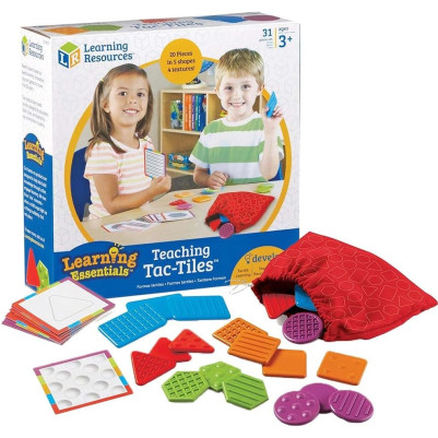 Learning Resources Teaching Tac-Tiles, Hands-on Learning