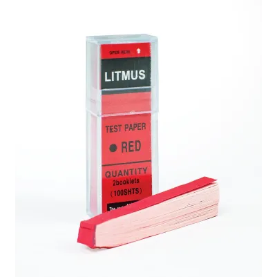 Red Litmus Indicator Test Paper 100 Sheets