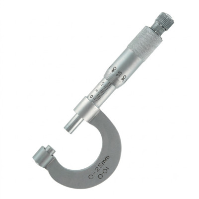Micrometer Screw Gauge (0-25mm, 0.01mm Precision)