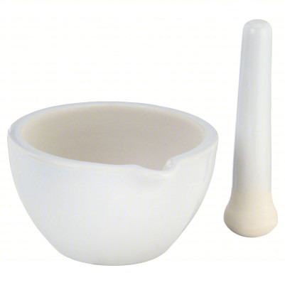 Porcelain Mortar and Pestle Set 325ml