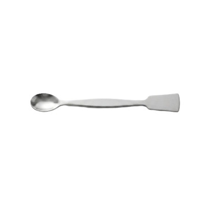 Stainless Steel Lab Spatula with Spoon End