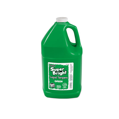 Lakeshore Super Bright Green Liquid Tempera Paint Gallon
