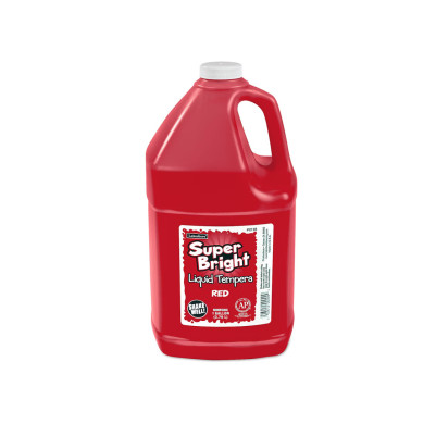 Lakeshore Super Bright Red Liquid Tempera Paint Gallon