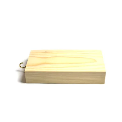 Wooden Friction Block with Hook